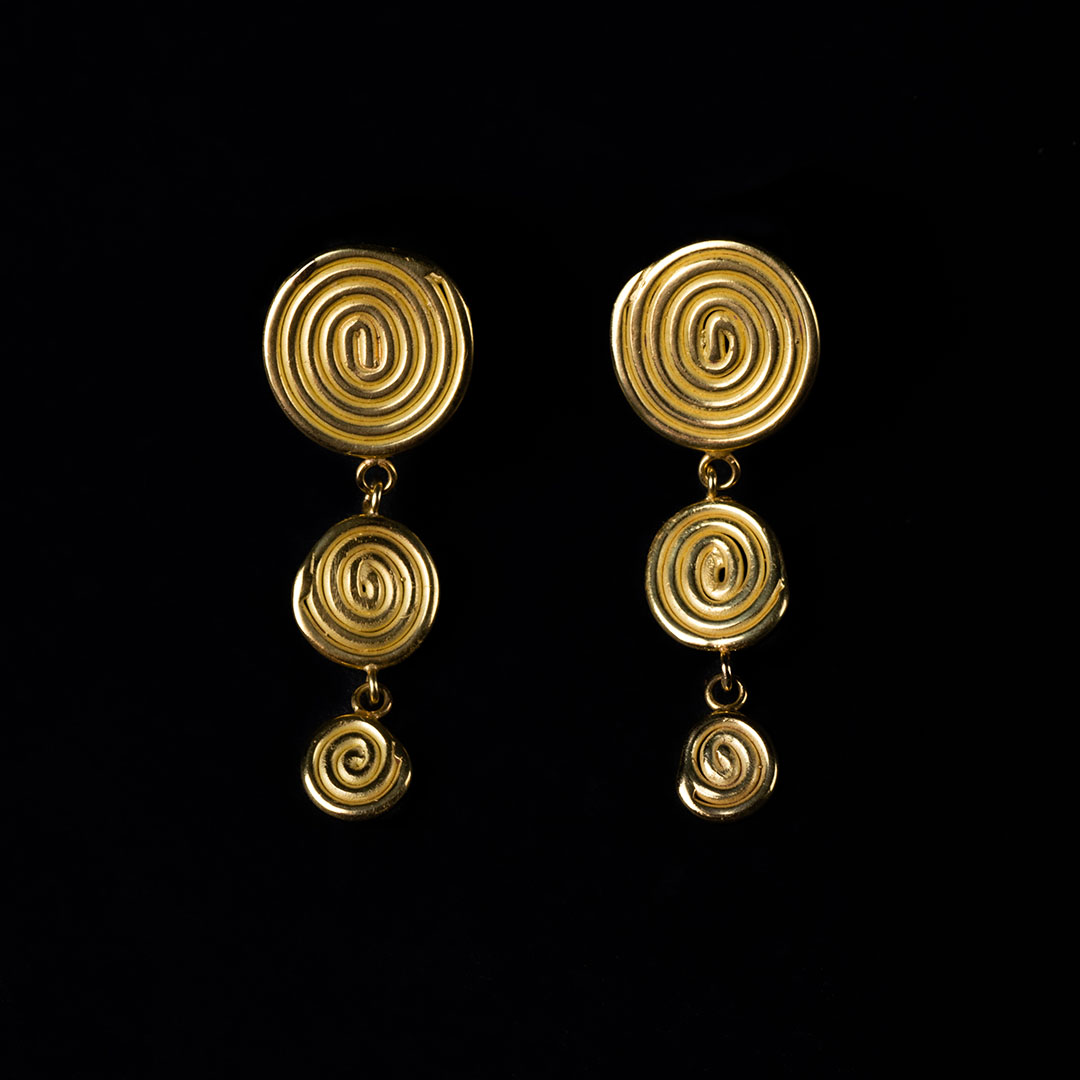 Foto van de Snailshell oorringen